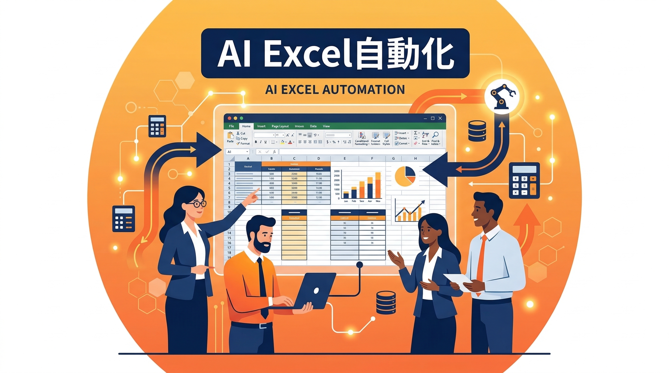 AIでExcel業務を自動化——マクロ不要の最新アプローチ