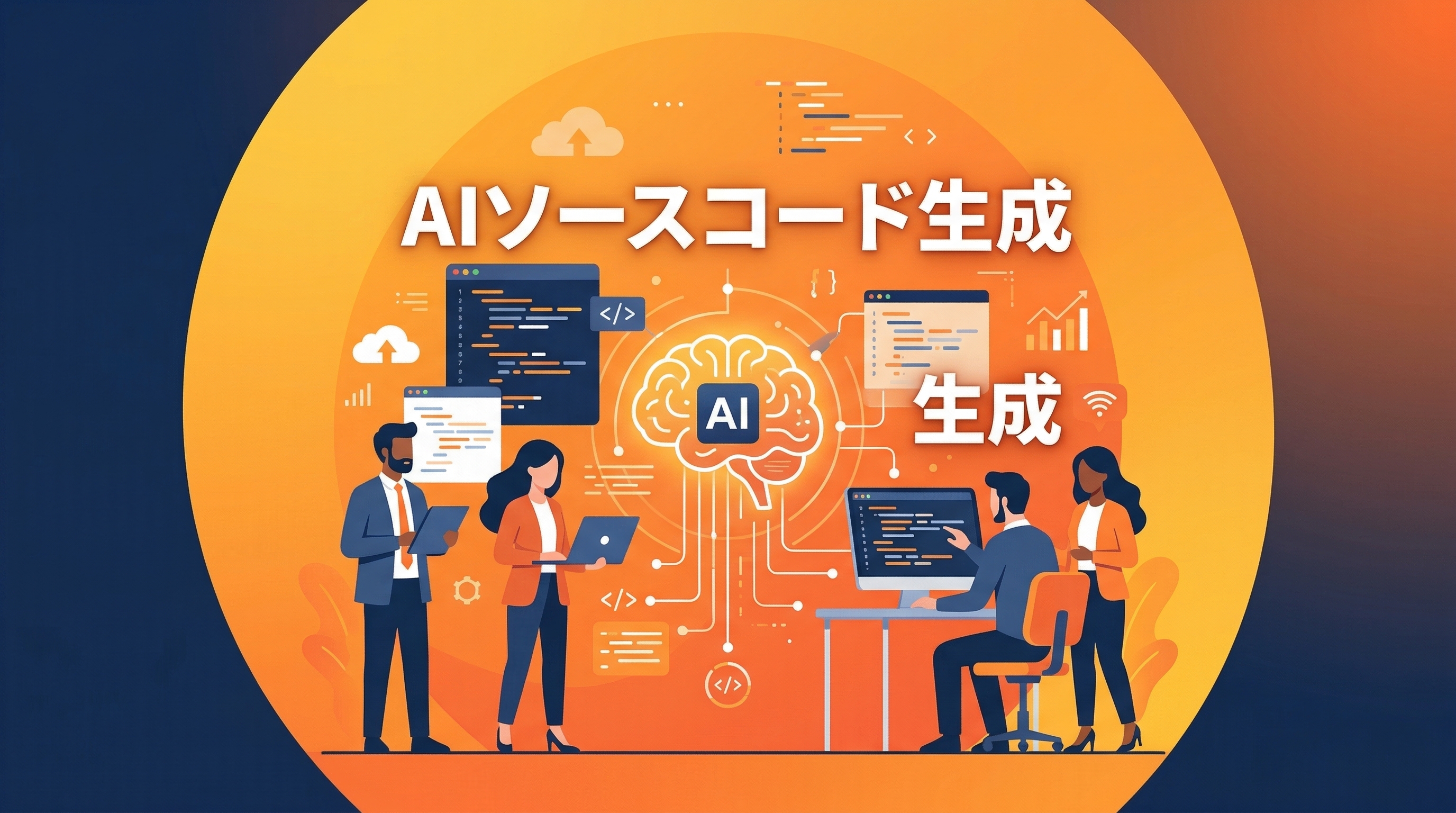AIでソースコードを自動生成する方法と注意点