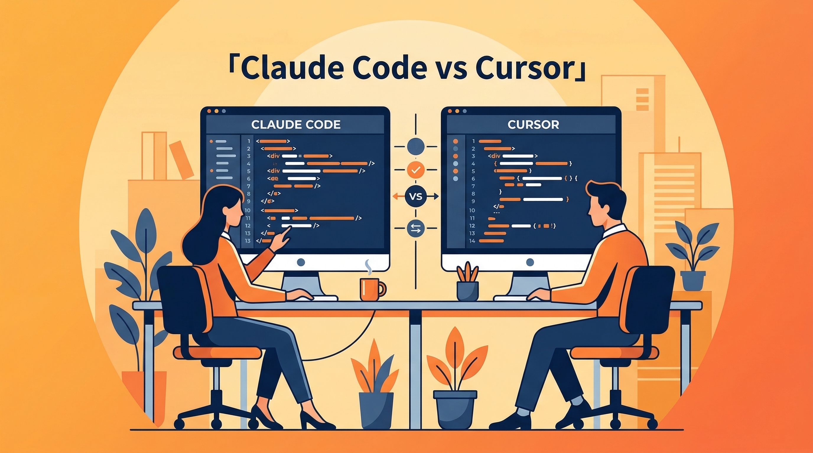 Claude Code vs Cursor——2026年版AIコーディングツール比較