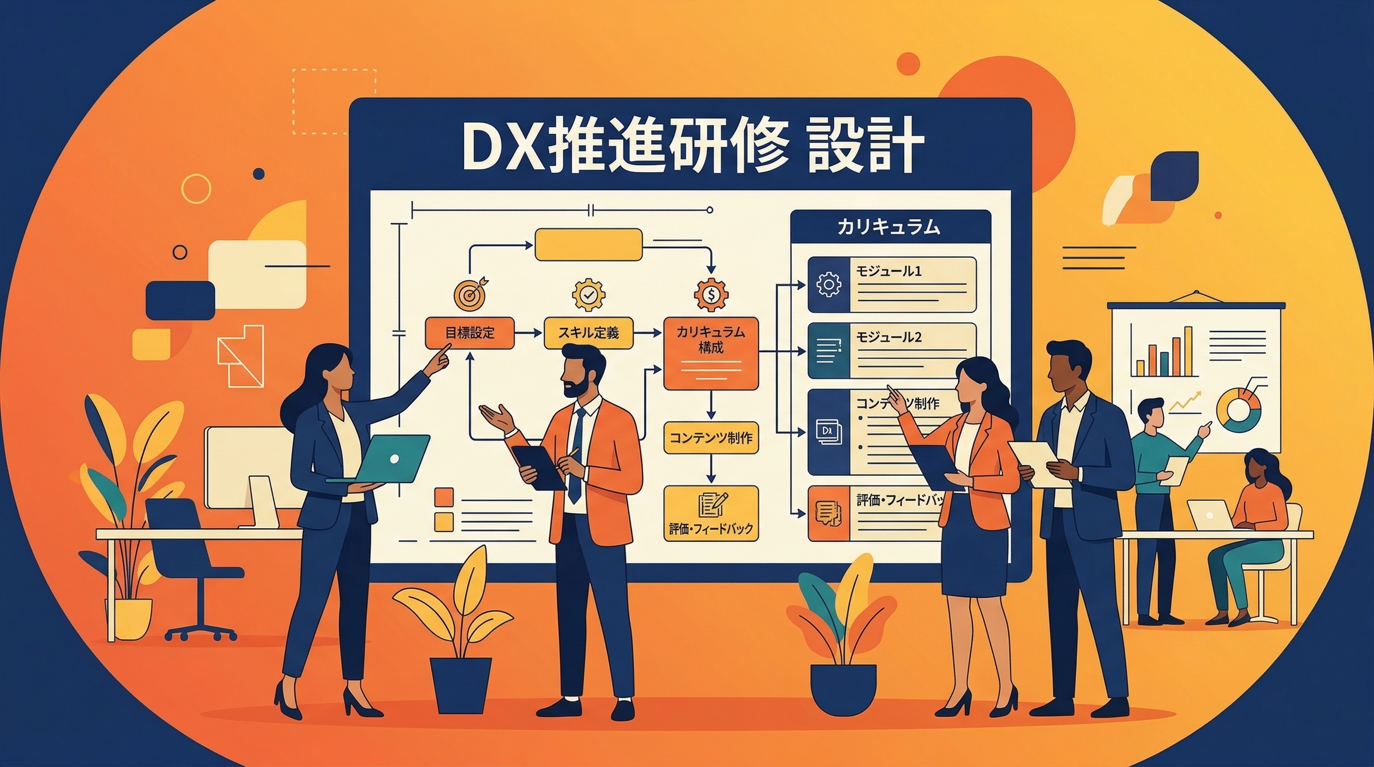 DX推進研修の設計方法——現場が動くカリキュラム