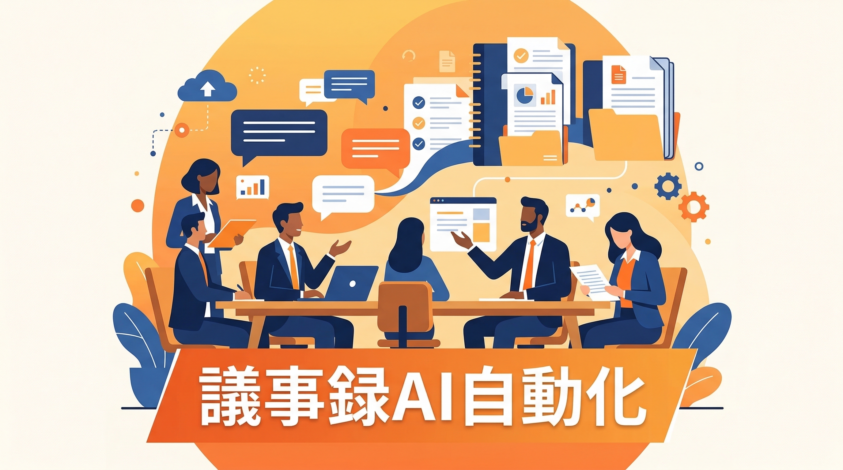 議事録作成を自動化する方法——AIツール比較