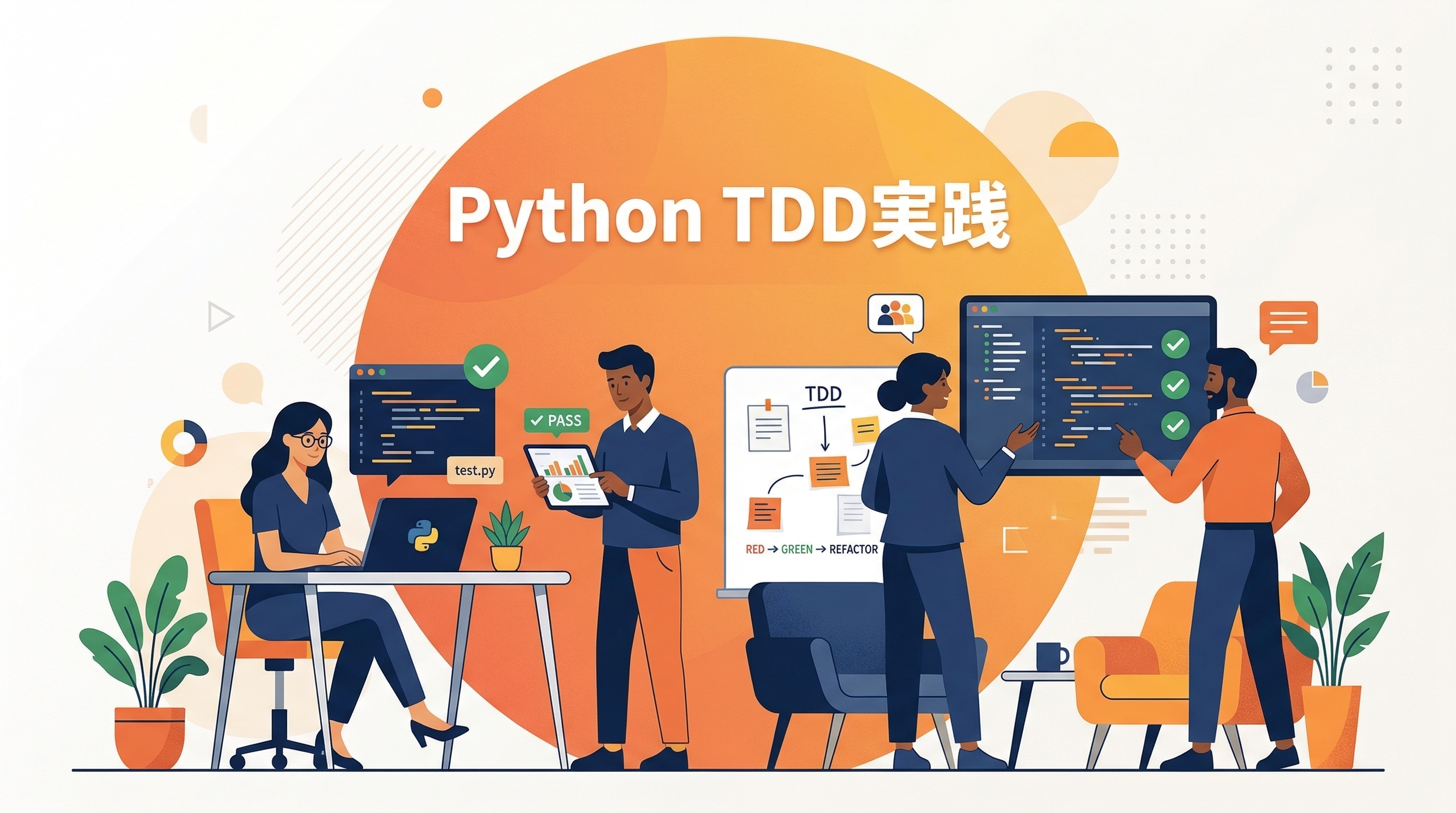 PythonでTDD——テスト駆動開発の実践ガイド