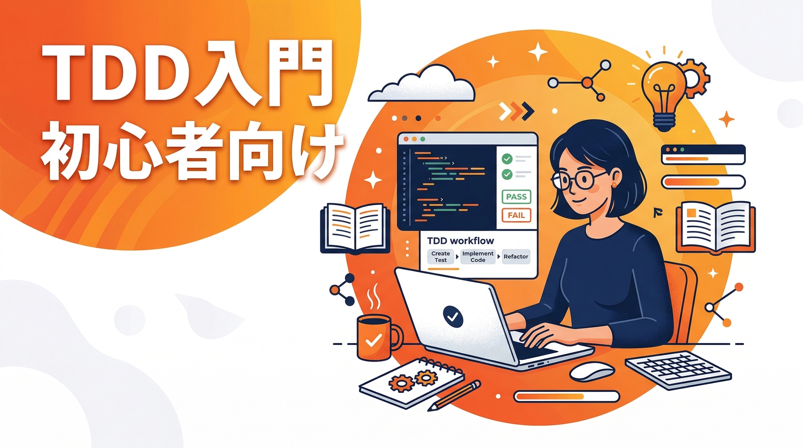テスト駆動開発(TDD)とは?初心者向けにメリット・やり方をわかりやすく解説