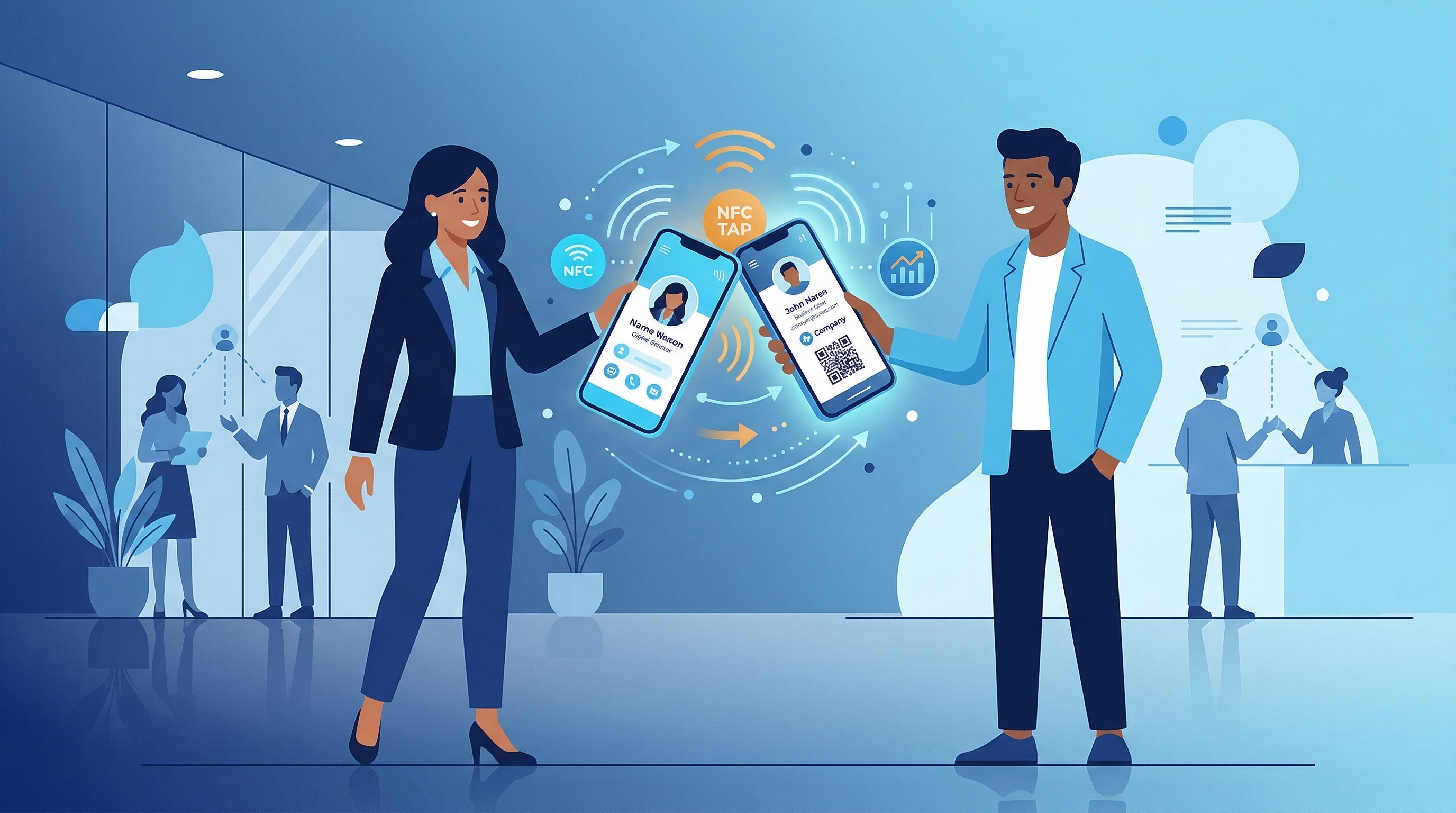 me-c Digital Namecards